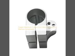 Componenti su ordinazione di alluminio di rame della macchina di CNC di asse di CNC 5 di asse di CNC 4