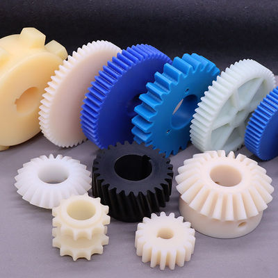 Cambio industriale dell'ingranaggio di nylon antiusura di plastica su ordinazione dello stampaggio ad iniezione