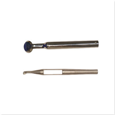 Manicotti di prelievo di campioni con pinze emostatiche