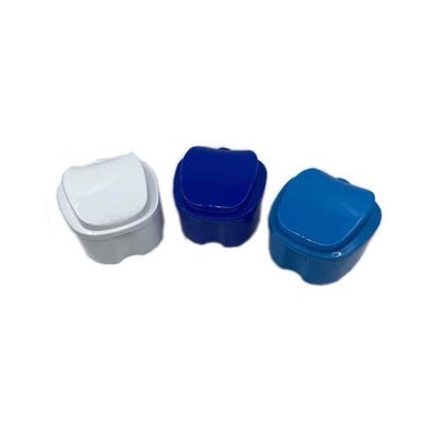 Di plastica di dimensione su ordinazione multipla di colore stampaggio ad iniezione la scatola di stoccaggio della protesi dentaria