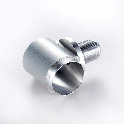 CNC di personalizzazione di acciaio inossidabile che lavora la cerniera a macchina di giro del connettore di CNC