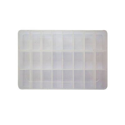 Scatola divisoria trasparente in plastica del prodotto per stampaggio ad iniezione in PP