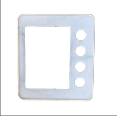 Parti di plastica di lucidatura del PVC dello stampaggio ad iniezione di rivestimento per la maniglia