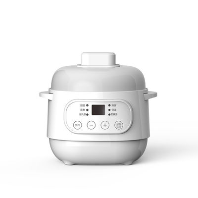 Funzione di plastica acciaio temperato Mini Electric Rice Cooker Intelligent dello stampaggio ad iniezione multi