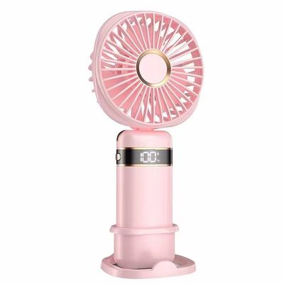 Vento forte silenzioso di plastica USB da tavolino ricaricabile Mini Handheld Fan dello stampaggio ad iniezione di PUNTO