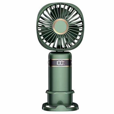 Vento forte silenzioso di plastica USB da tavolino ricaricabile Mini Handheld Fan dello stampaggio ad iniezione di PUNTO