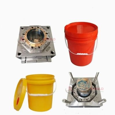 4L 10L 20L Plastic Round Bucket Mould PP Paint Bucket Injection Mould