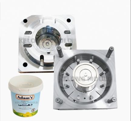 4L 10L 20L Plastic Round Bucket Mould PP Paint Bucket Injection Mould