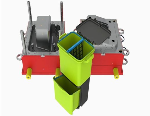 100L 120L 240L 660L 1100L Cisterna di plastica Cisterna dei rifiuti Cisterna dei rifiuti Cisterna dei rifiuti secchi di iniezione Moffa usata di seconda mano