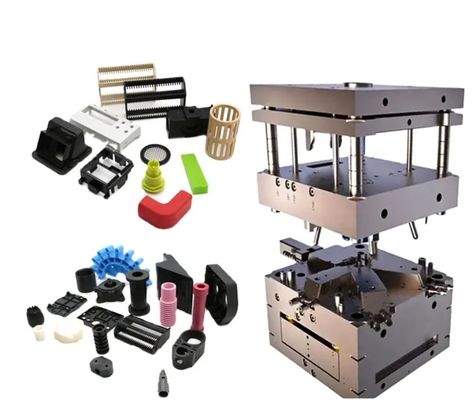Parti di stampaggio a iniezione di plastica su misura Hot Runner 500000 colpi